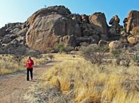 Walk in Namibia